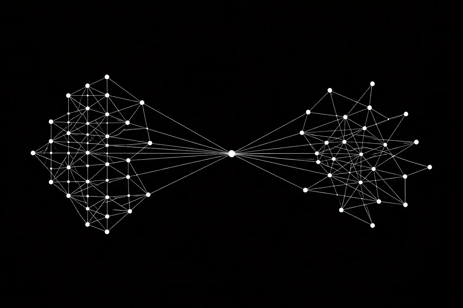 Network graph connecting GC and subcontractor operations