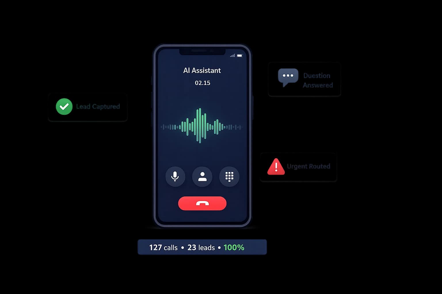 Never miss a call again.